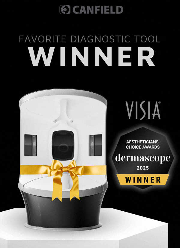 VISIA®’s 6th Consecutive Win as Favorite Diagnostic Tool in Dermascope’s Aestheticians’ Choice Awards!